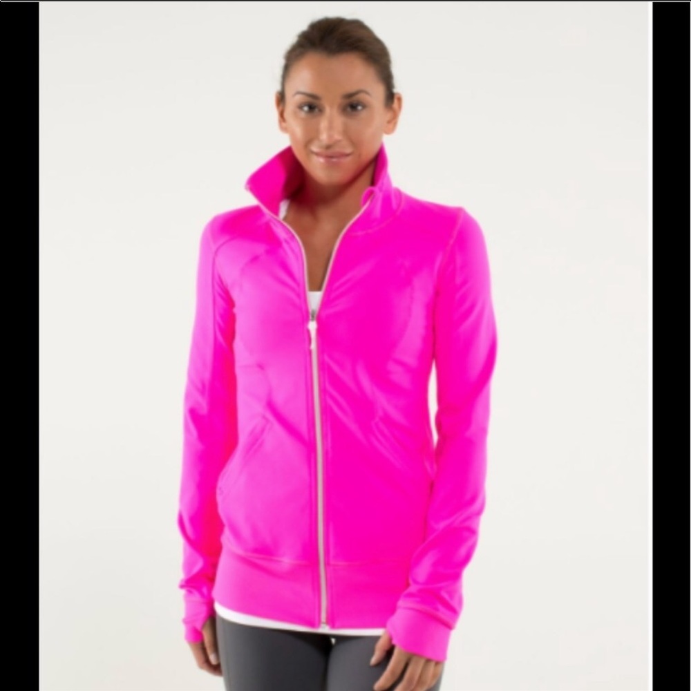 Lululemon Contempo Jacket in Raspberry Glo Light
